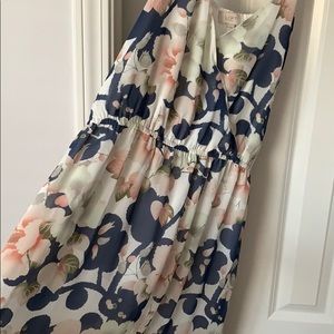 Loft Floral Maxi Dress